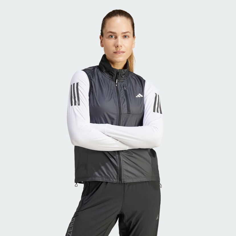 Telovnik adidas Performance Own the Run Vest Črna | IK7446