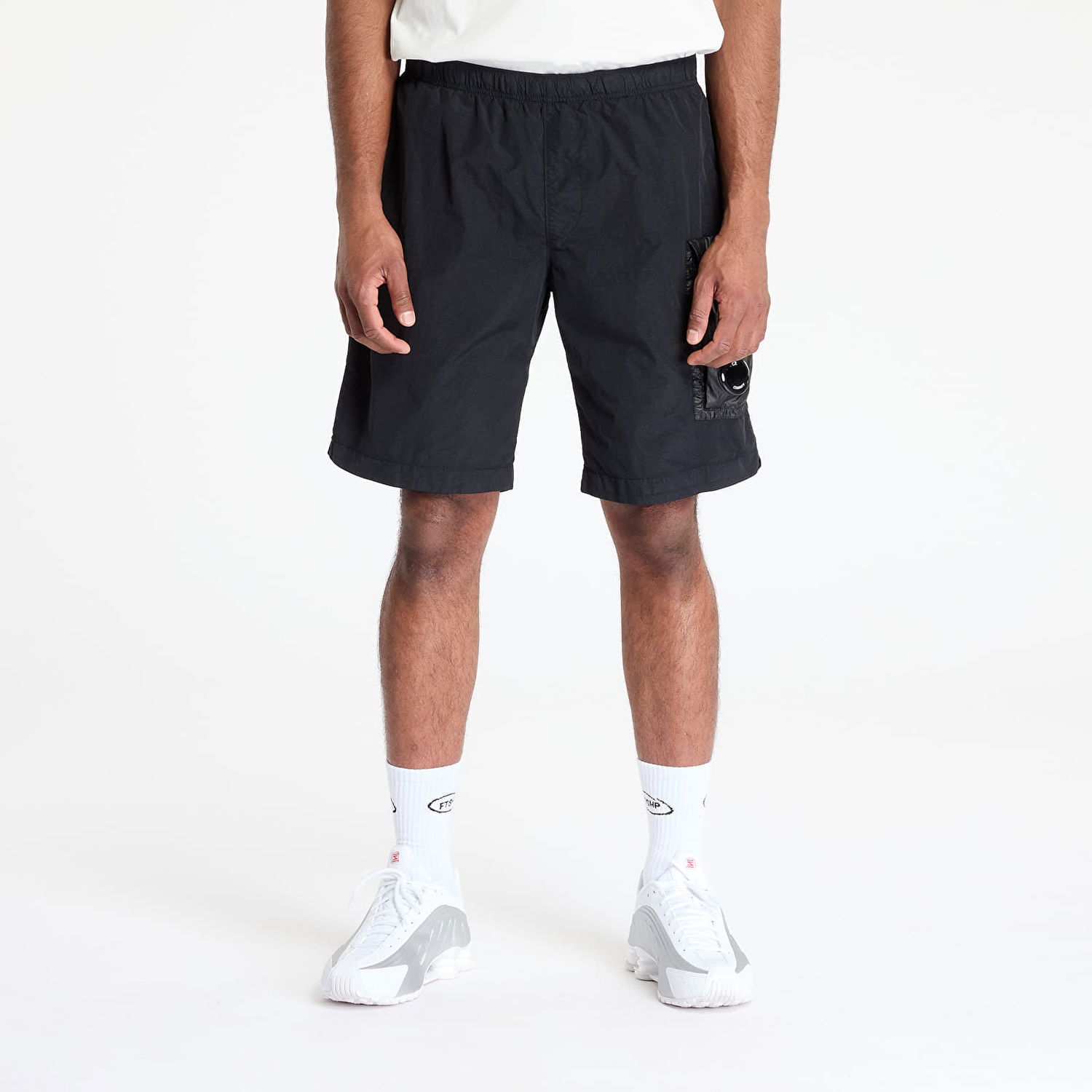 Kratke hlače C.P. Company C.P. Company Lens-Detail Swim Shorts Črna | 18CMBW232A005991M-999, 0