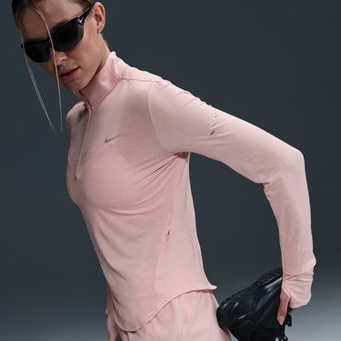 Pulover Nike Swift Dri-FIT UV 1/4 Zip Running Top Roza | HQ0499-607, 3
