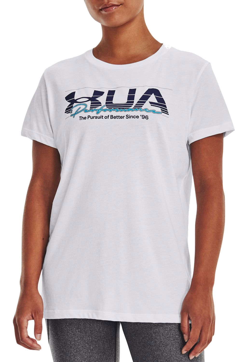 Majica Under Armour Vintage Performance Tee Bela | 1376748-100, 0