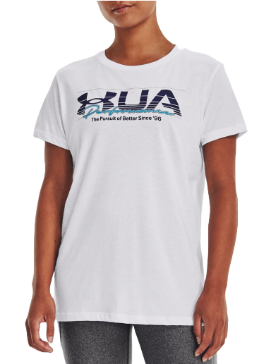 Majica Under Armour Vintage Performance Tee Bela | 1376748-100