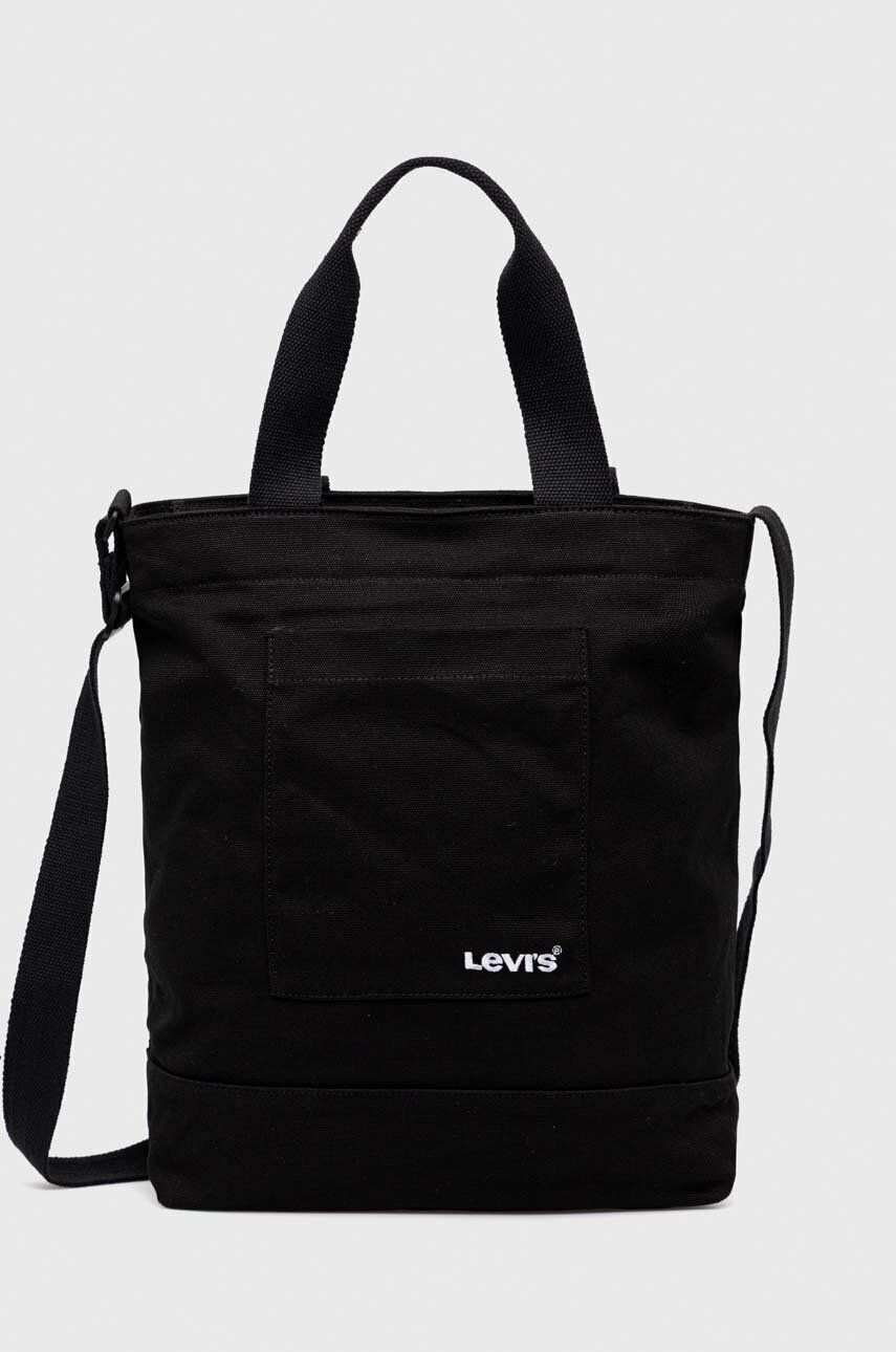Tote bag Levi's ® Icon Tote Bag Črna | D7545.0001, 0