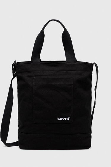 Tote bag Levi's ® Icon Tote Bag Črna | D7545.0001, 0