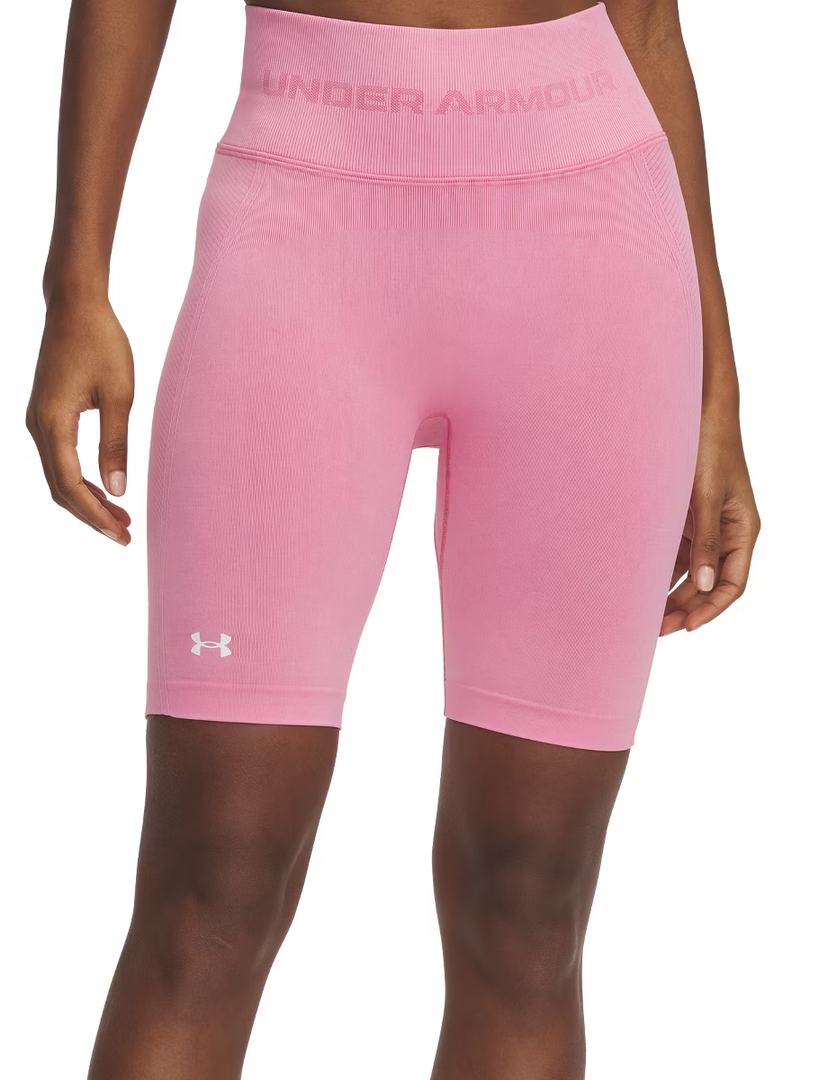 Kratke hlače Under Armour Under Armour Vanish Seamless Washed Shorts Roza | 1388115-681