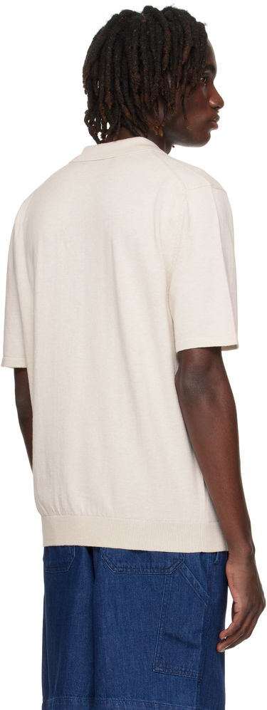 Polo majica A.P.C. A.P.C. Octave Knit Polo Bež | COGDK-H23415, 2