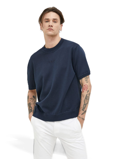 Majica BOSS Cotton T-shirt Mornarica | 50485284