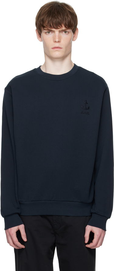 Pulover A.P.C. A.P.C. James Sweatshirt Mornarica | COHBY-H27983, 0