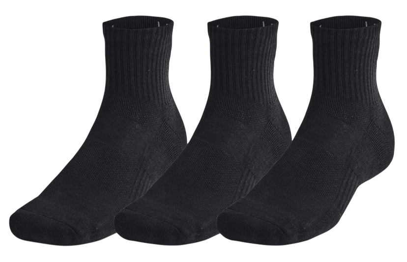 Nogavice Under Armour Quarter Socks, 3 Pairs Črna | 1386372-001