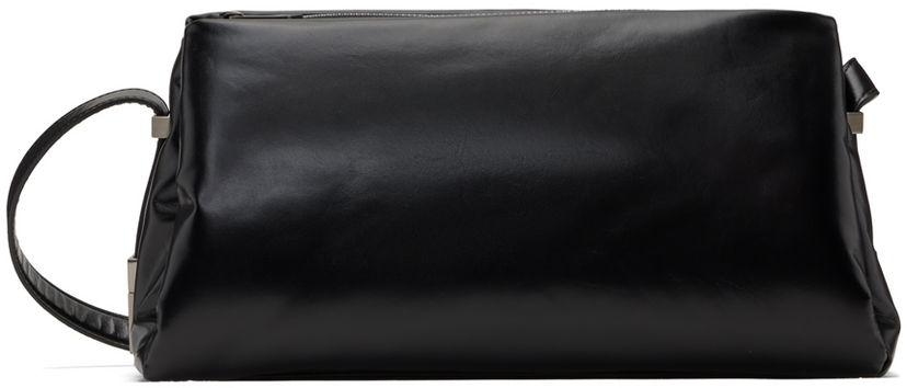 Torbica OSOI Leather Clutch Bag Črna | 24FWB03012001