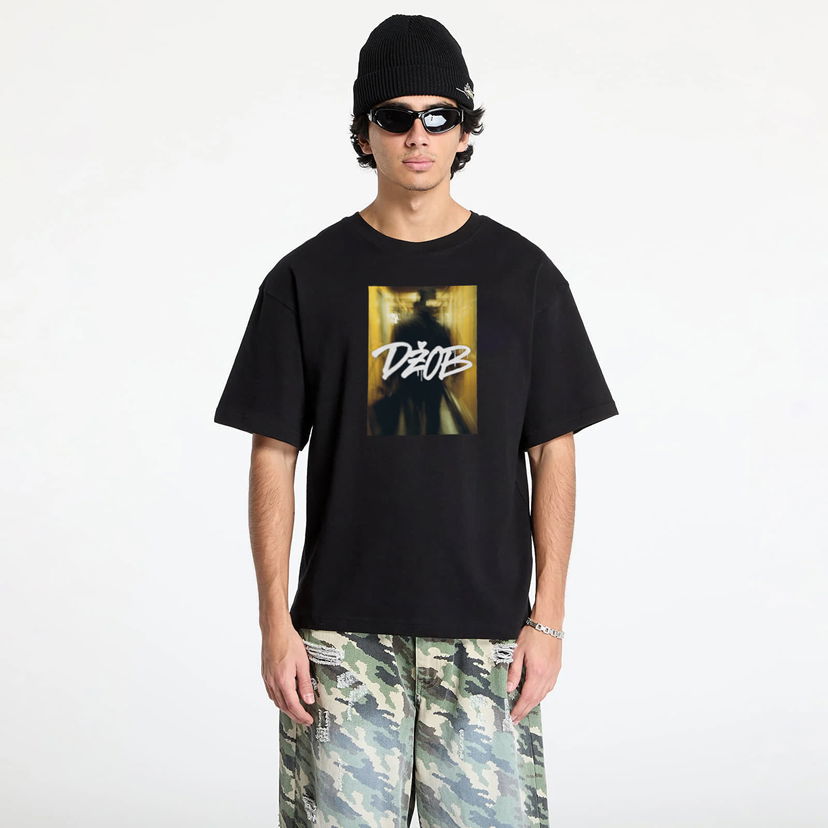 Majica Footshop FTSHP x Džob T-Shirt Črna | FTSHP_545