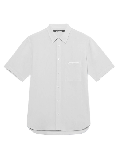 Srajce Jacquemus La Chemise Melo Short Siva | 225SH006-1004 910