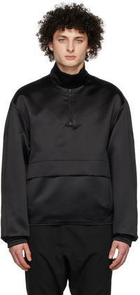 We11done Half-Zip Mock Neck Polyester Anorak
