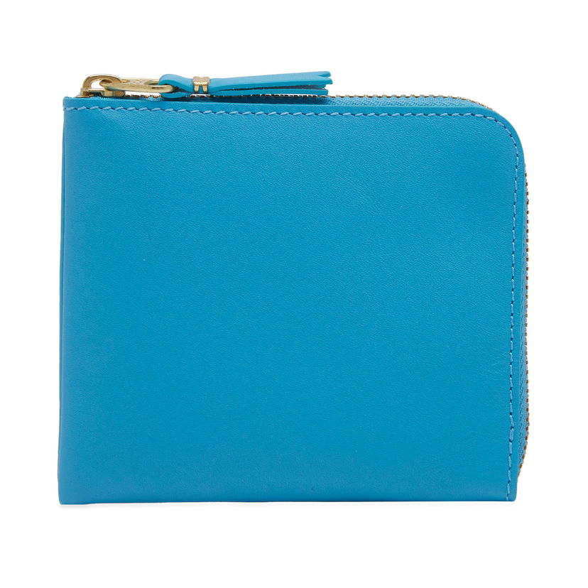 Denarnica Comme des Garçons Classic Leather Zip Wallet Modra | SA3100-BL