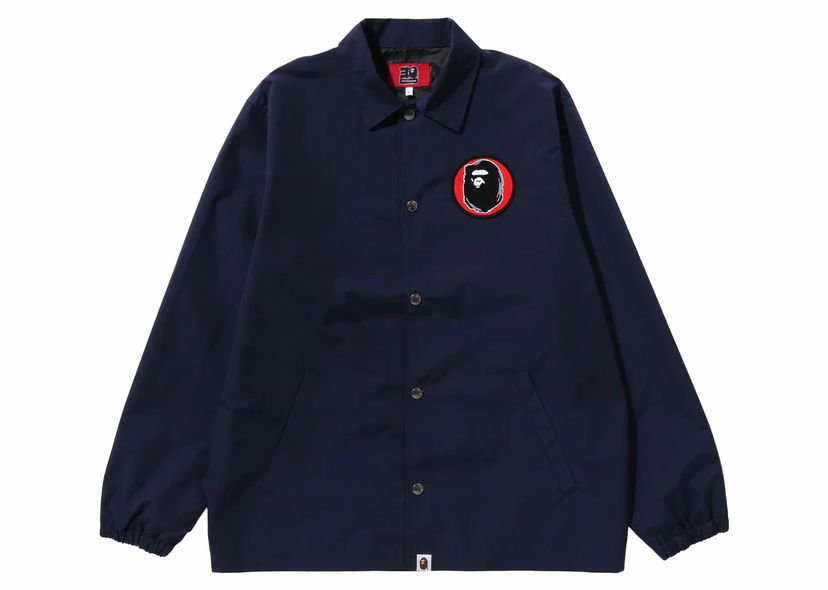 Jakna BAPE BAPE 30th Anniversary Senjya Fuda Coach Jacket Navy Mornarica | 1J70-140-002