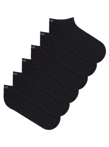 Nogavice BOSS Socks 6-pack Črna | 50483086