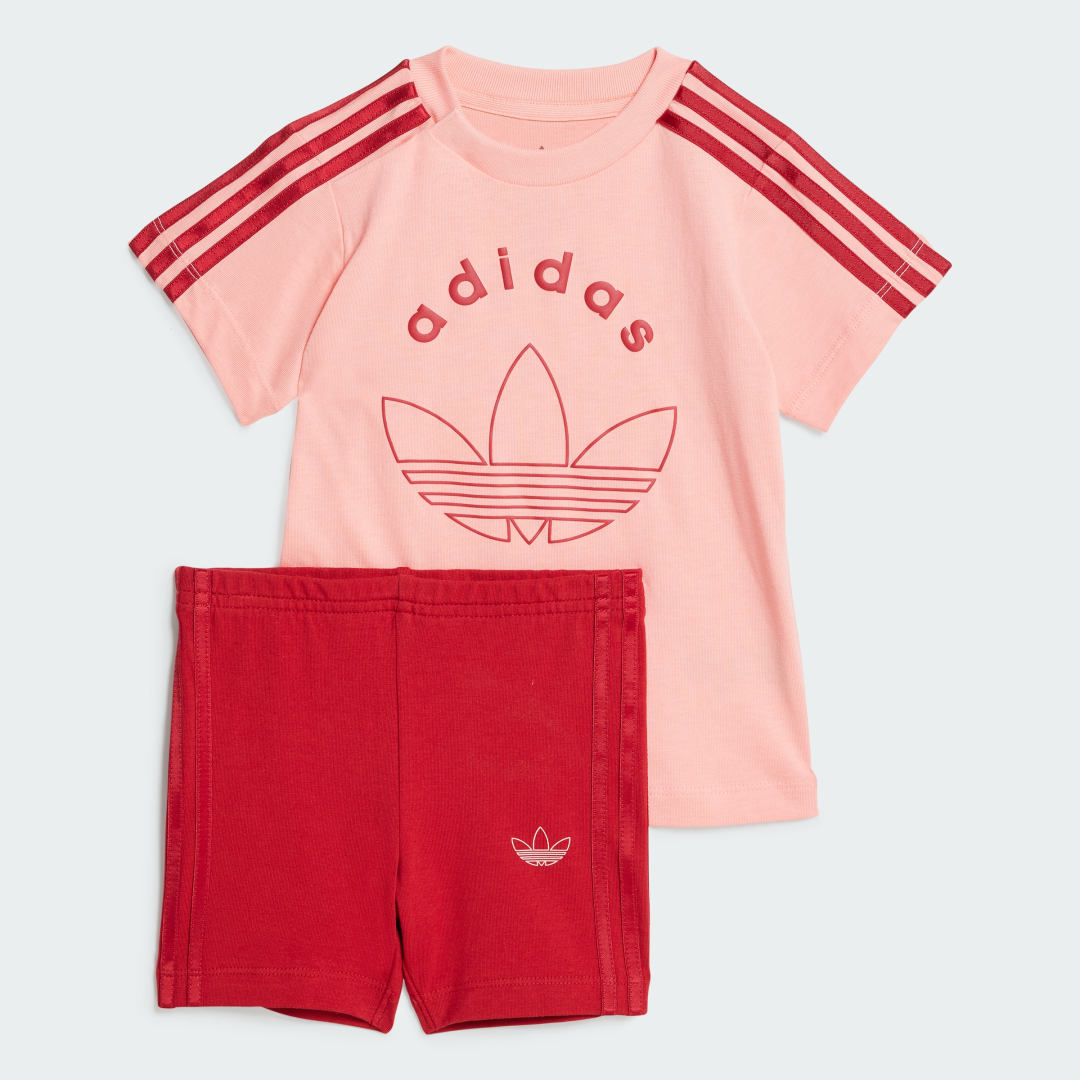 Trenirka adidas Performance Cycling Shorts Set Roza | IY9533, 0
