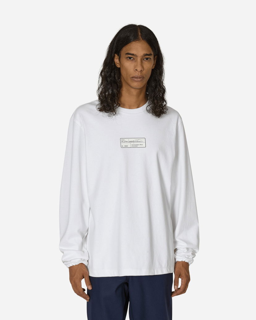 Majica GR10K Incognito 8Oz Longsleeve T-Shirt White Bela | AG023037EB 21