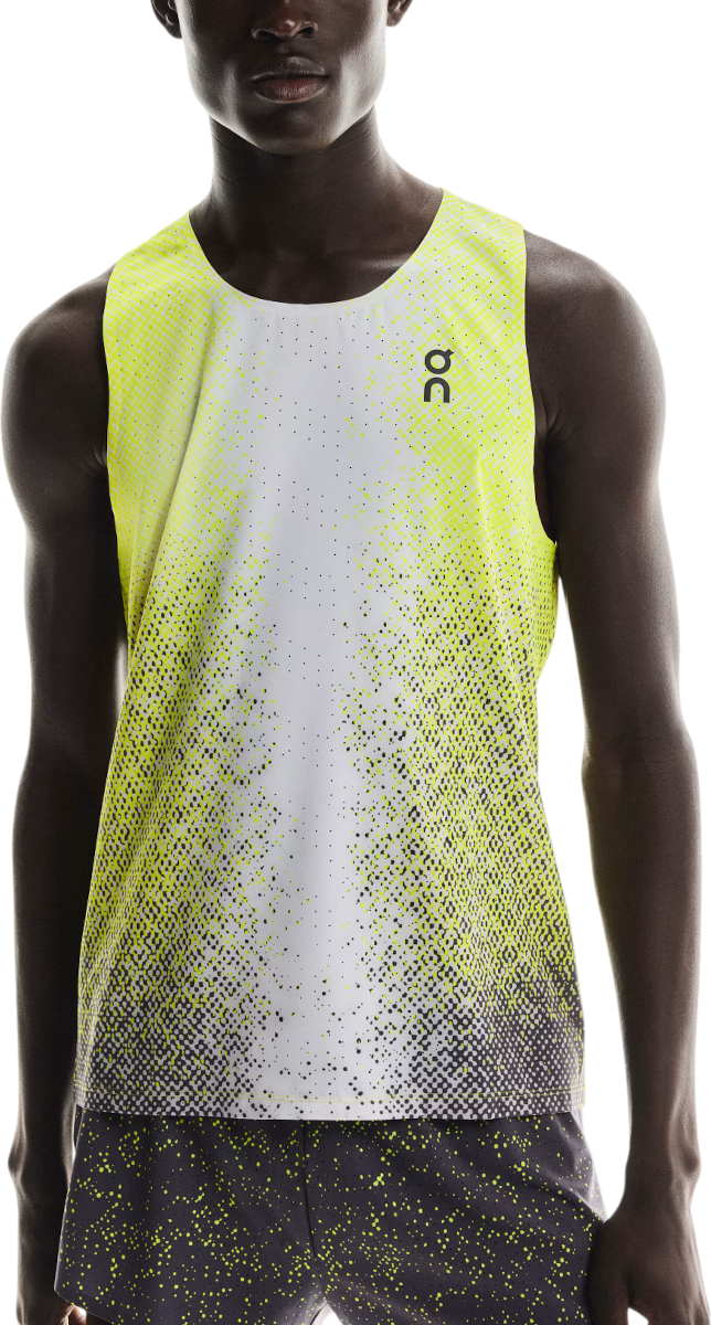 Majica brez rokavov On Running Running Race Singlet Rumena | 1mf10152347