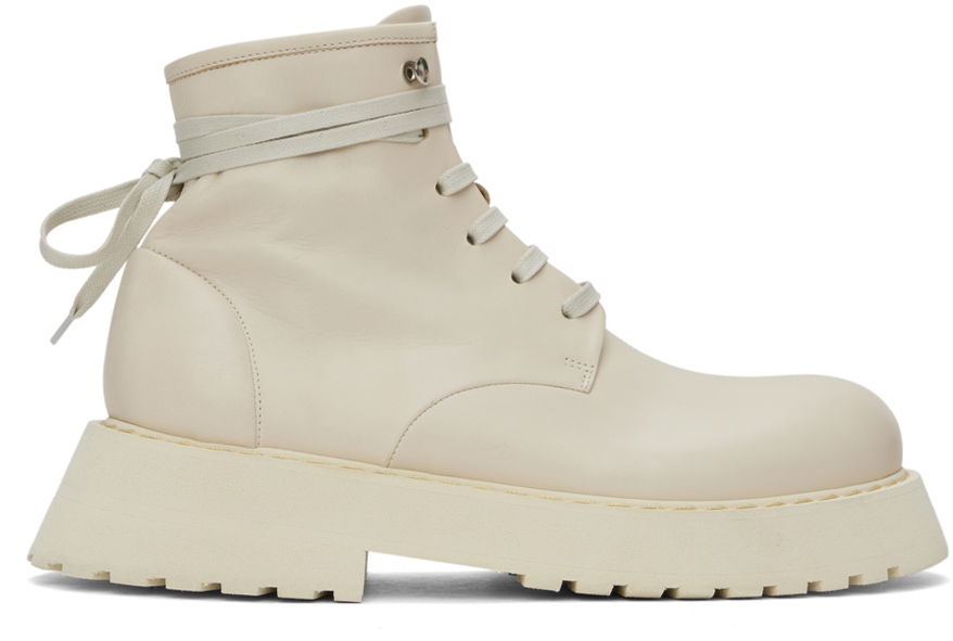 Oblačila Marsèll Marsèll Micarro Lace-Up Ankle Boots Bež | MM4186 093 180, 0