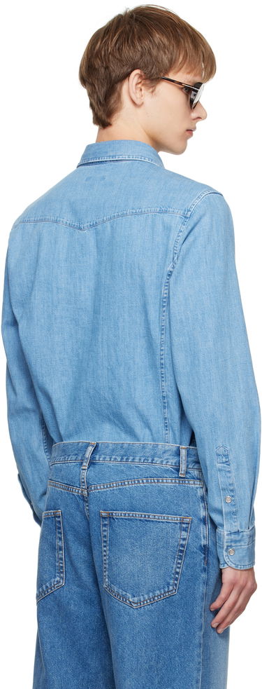Srajce Tom Ford TOM FORD Western Denim Shirt Modra | HDS001-FMC239, 2