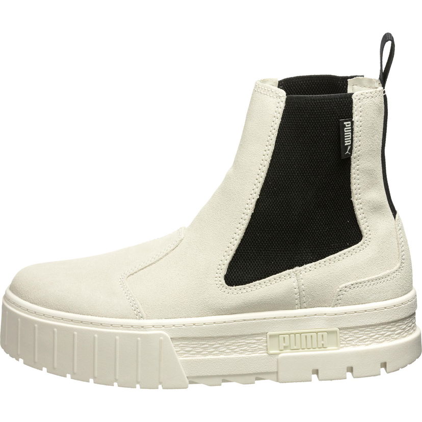 Superge in čevlji Puma Mayze Chelsea Suede Damen Sneaker weiß Siva | 382829-02