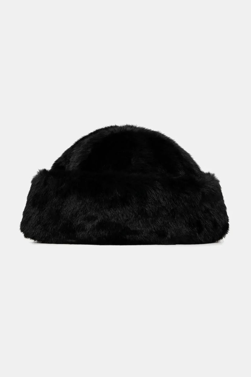 Klobuk STAND STUDIO Stand Studio Lovali Faux Fur Hat Črna | 66562.9401