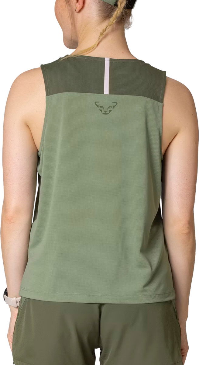 Majica brez rokavov Dynafit Crop Tank Top Zelena | 08-0000071742-5291, 1