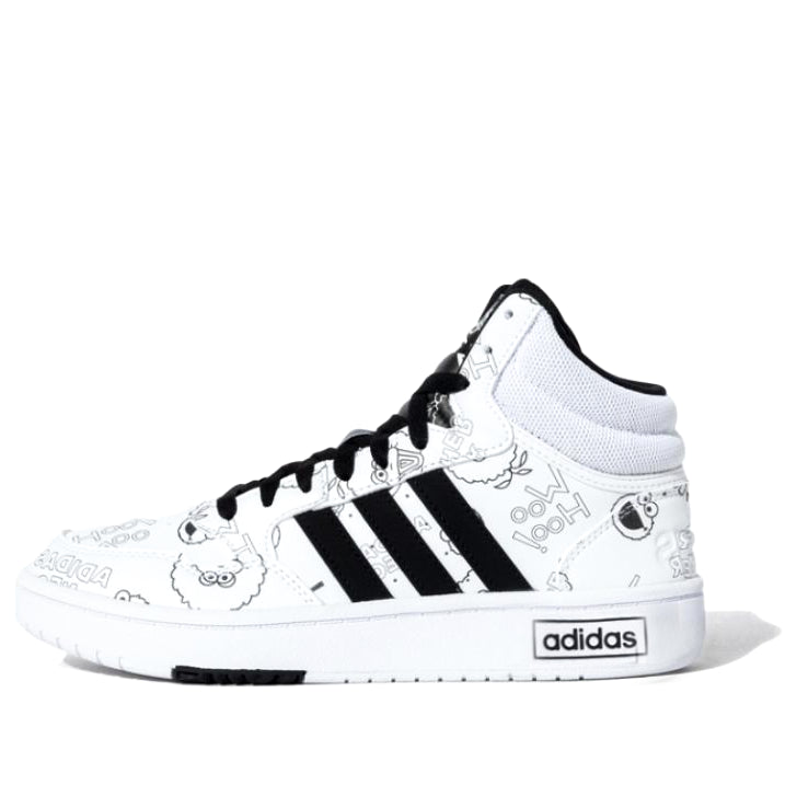 Superge in čevlji adidas Performance Neo Hoops 3.0 Sesame Street Bela | HQ9813