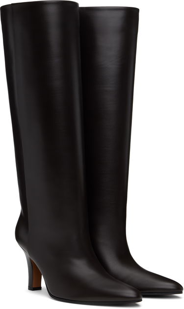 Obleke The Row The Row Prudens Knee Boots Črna | F1566-L57, 3
