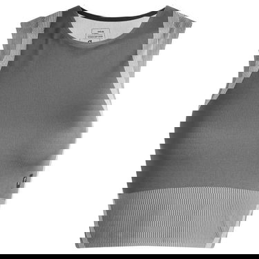 Majica brez rokavov On Running Studio Knit Crop Top Siva | 1WF10250962, 1