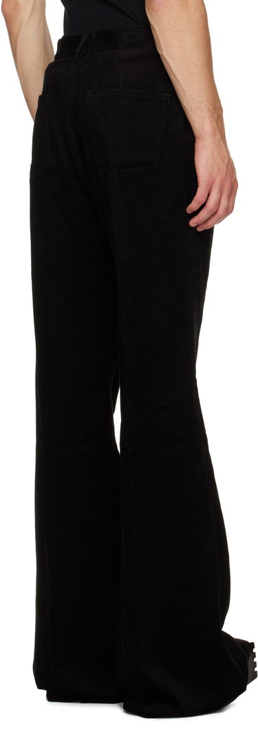 Hlače Rick Owens Concordians Bolan Bootcut Trousers Črna | RU02E1335 MLC9, 2