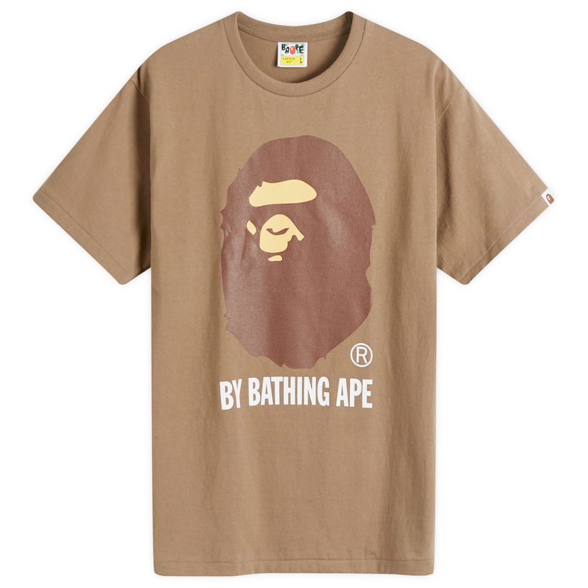 Majica BAPE A Bathing Ape Men's By T-Shirt in Brown, Size Large | END. Clothing Rjava | 001TEK301002M-BRW