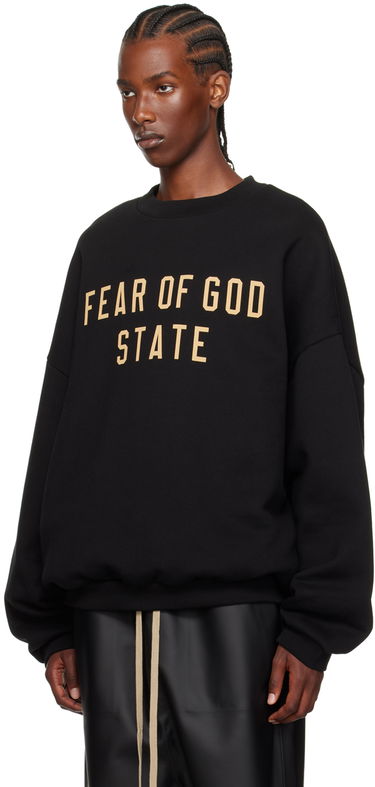 Pulover Fear of God Designer Crewneck Sweatshirt Črna | 192BT246260F, 3