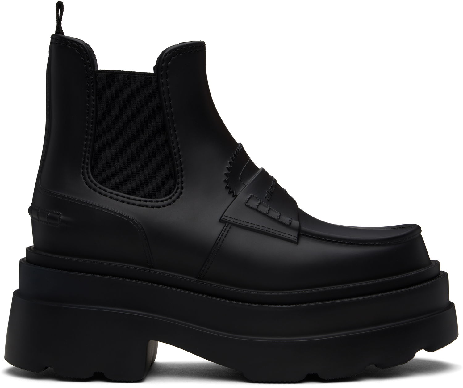 Superge in čevlji Alexander Wang Carter Ankle Platform Rain Boots Črna | 30324B028, 0