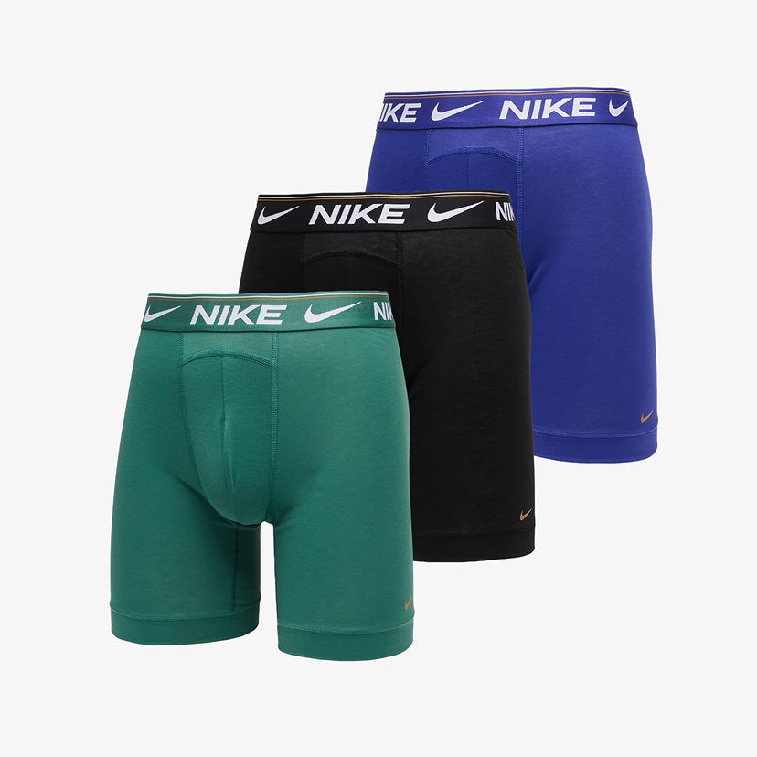 Boksarice Nike Dr-FIT Boxer Brief Long 3-Pack Črna | 0000KE1263-F6G
