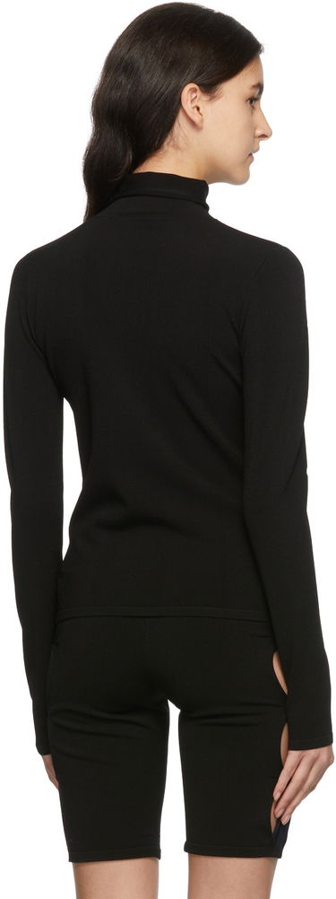 Pleteni pulover Dion Lee Double Hosiery Turtleneck Top Mornarica | C7035R22, 2