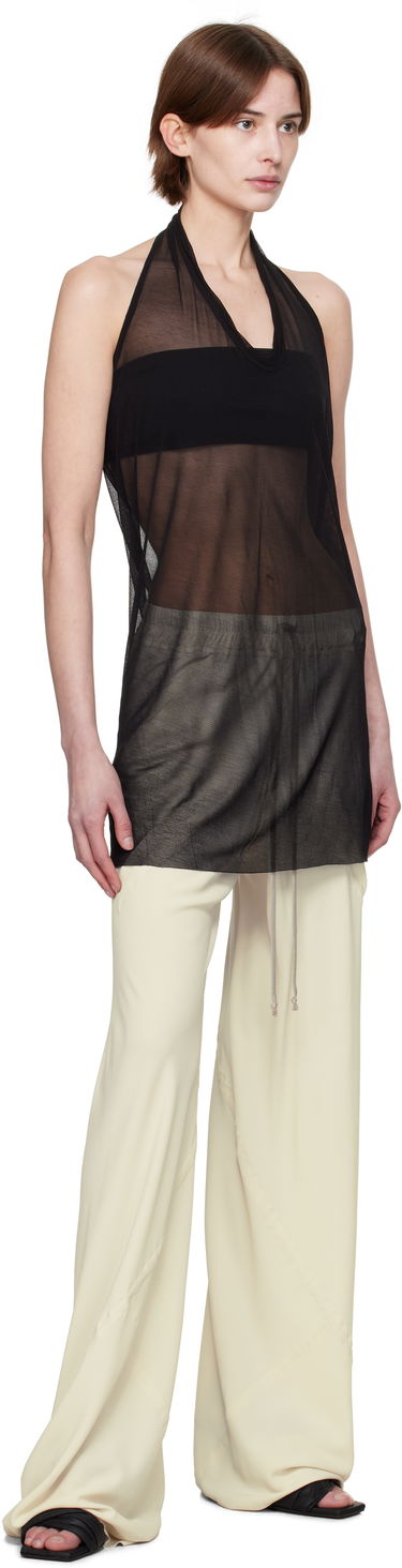 Majica brez rokavov Rick Owens Rick Owens Hollywood Halter Tank Top Črna | RP01E7108 JCR, 3