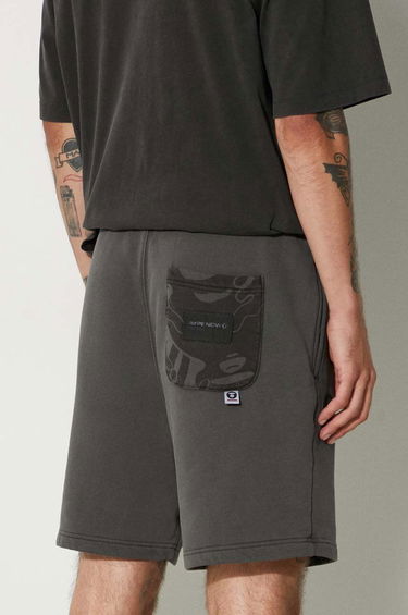 Kratke hlače AAPE by A Bathing Ape AAPE Shorts Siva | AAPSPMA675XXM, 2