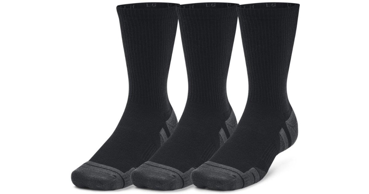 Nogavice Under Armour Performance Tech (3 páry) Črna | 1379512-001, 1