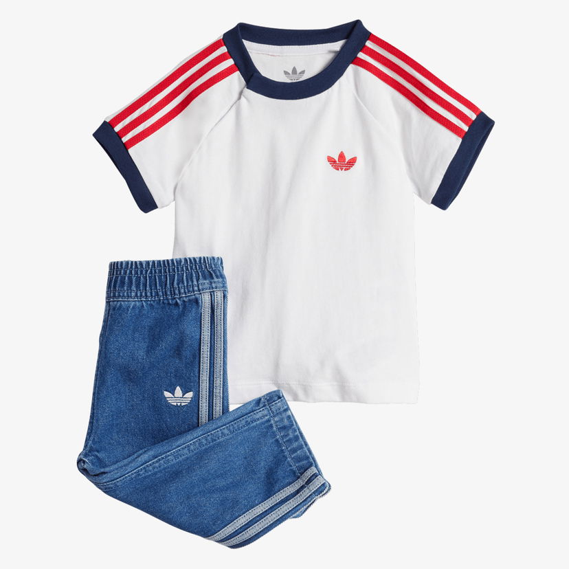Trenirka adidas Originals Denim Set Modra | JC7863
