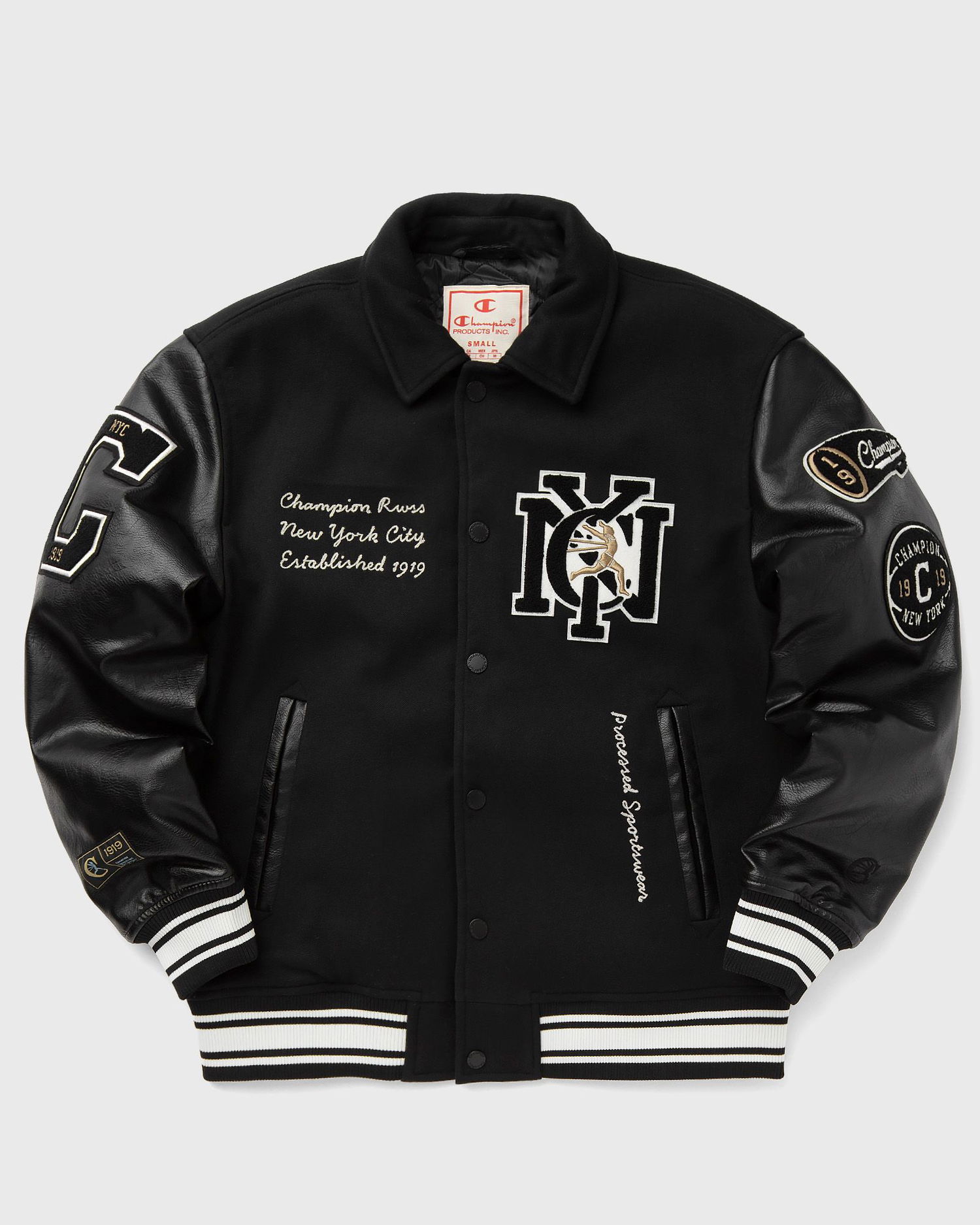 Bomber jakna Champion Bomber Jacket Črna | 219993-NBK-VAPY, 0