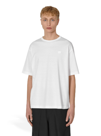 Majica Acne Studios Face Logo T-Shirt Bela | CL0206- 183