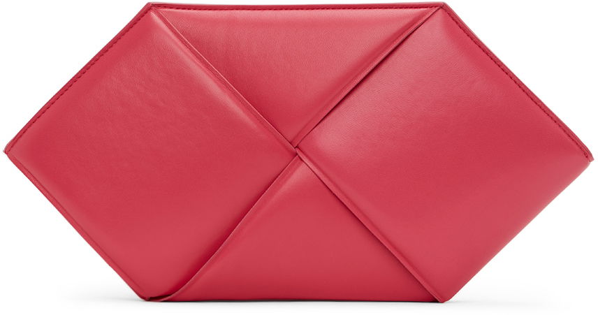 Torbica Bottega Veneta Pouch Hexagonal Roza | 639955 VCQR2, 0