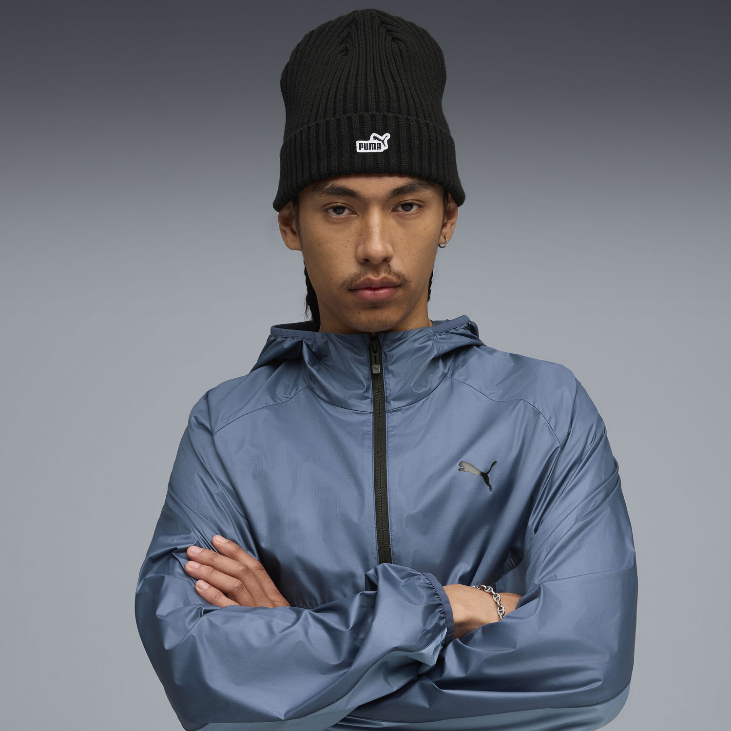 Beanie Puma Essentials Patch Beanie Črna | 026417_01, 1