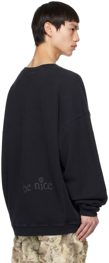 Pulover ERL 'Venice' Print Sweatshirt Črna | ERL06T037, 2