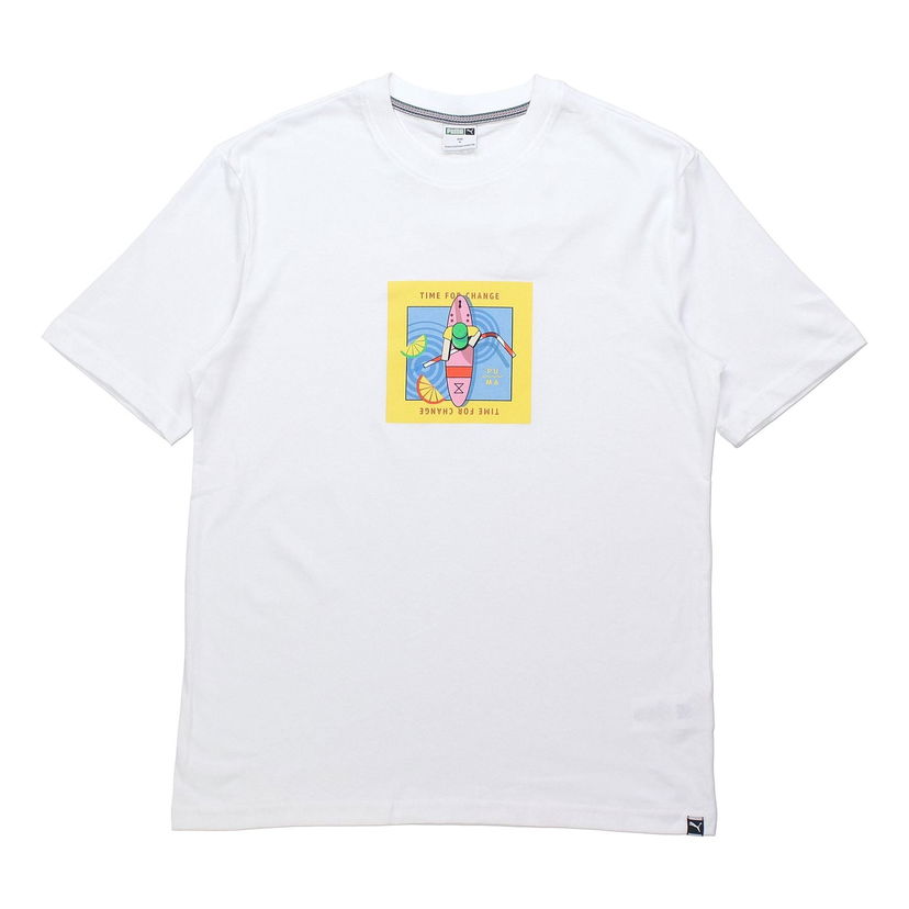 Majica Puma Downtown Graphic Short Sleeve T-Shirt Bela | 597337-52