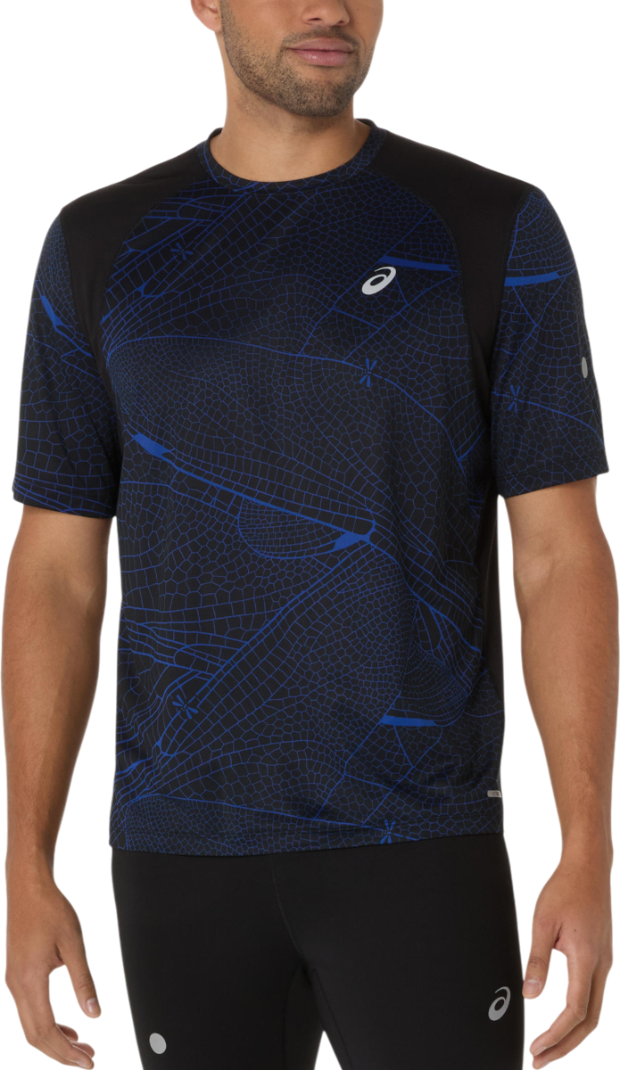 Majica Asics Road Lite-Show Short Sleeve Running T-Shirt Črna | 2011d357-001, 0
