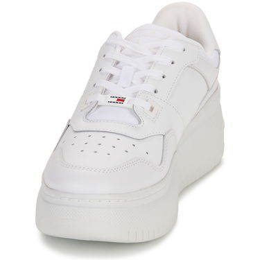 Superge in čevlji Tommy Hilfiger RETRO BASKET FLATFORM ESS Bela | EN0EN02506-YBS, 2