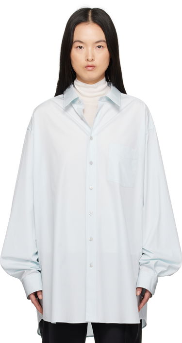 Srajce Maison Margiela Maison Margiela Oversized Shirt Modra | S51DT0017 M35397, 0