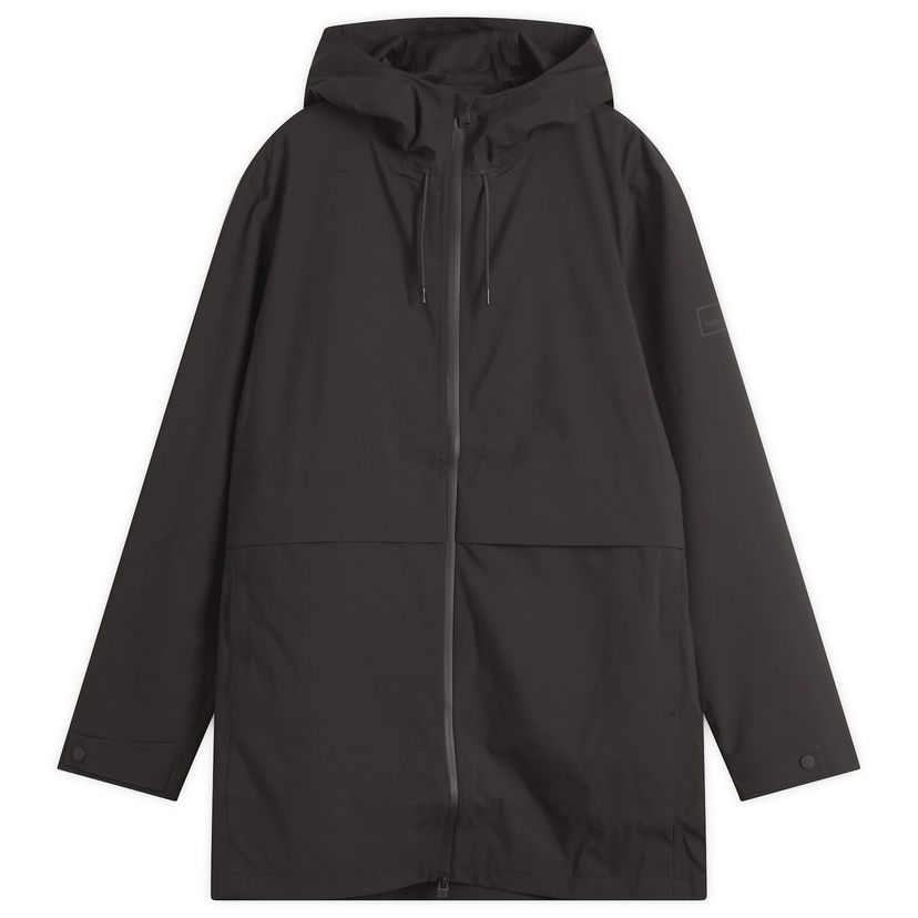 Dežni plašč Rains Suva Hardshell Long Jacket Črna | 12430-01